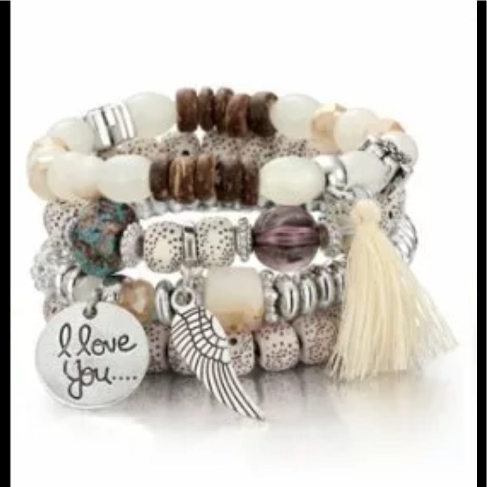 Multi layer bangle bracelet